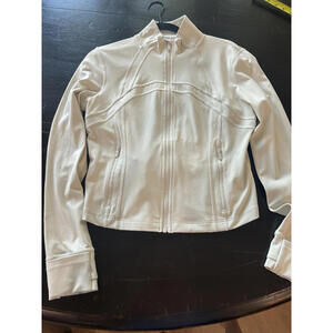 Lululemon Define Jacket size 12 in Bone